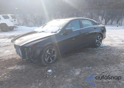 2021 Hyundai Elantra Hybrid Limited z USA, uszkodzony, nr VIN KMHLN4AJ1MU003965
